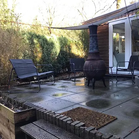 דירה Vrijstaand Chalet Met Prive Hottub פורטהאוזן